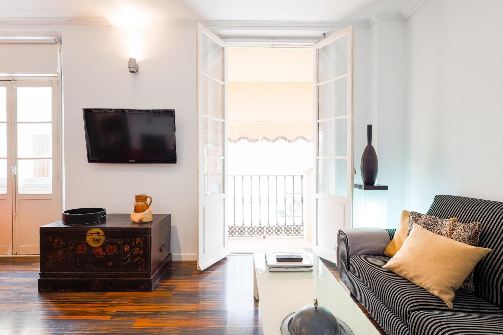 C92 - Rustic Two Bedrooms Apartment With Terrace Малага Екстер'єр фото