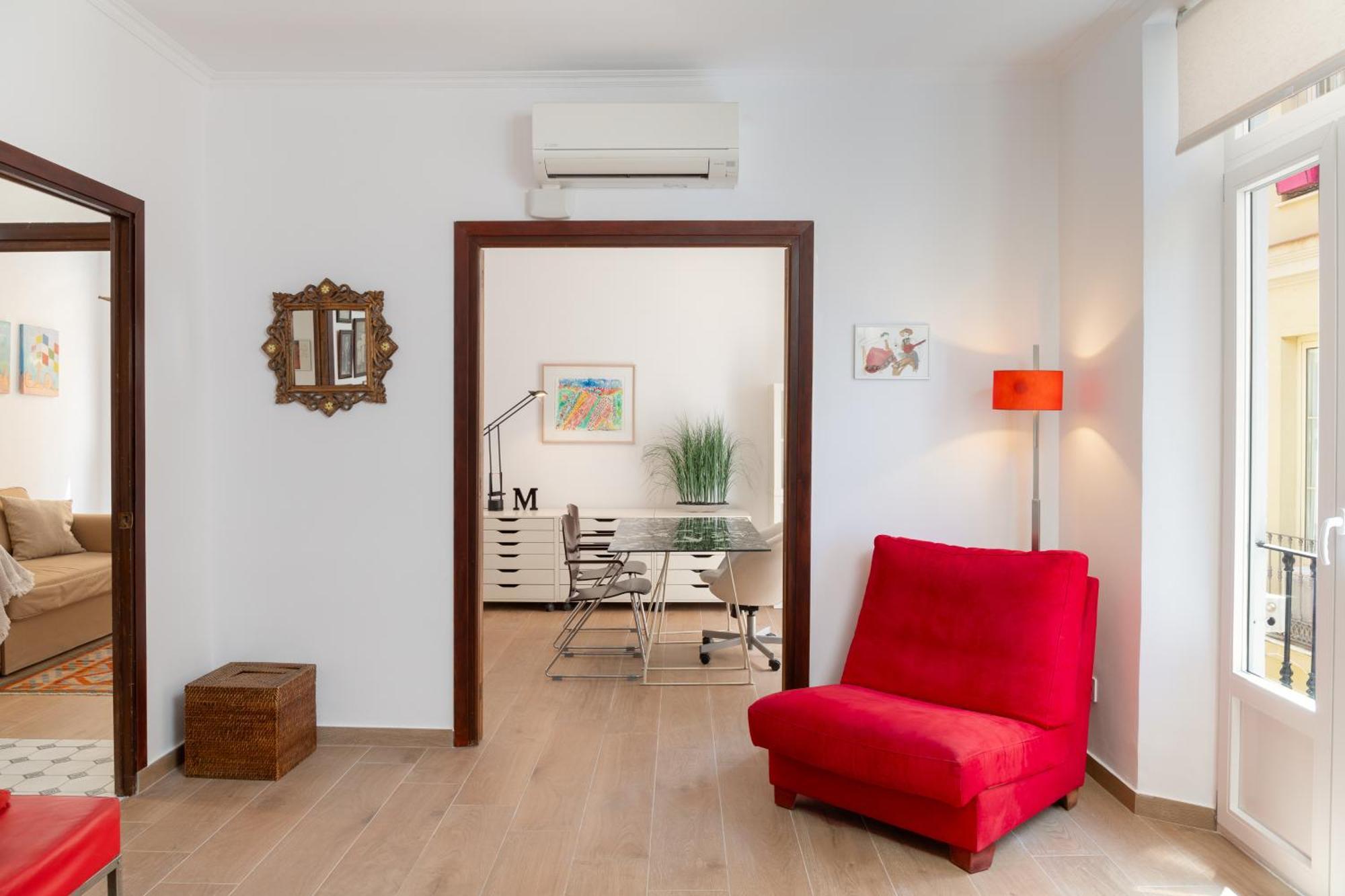 C92 - Rustic Two Bedrooms Apartment With Terrace Малага Екстер'єр фото