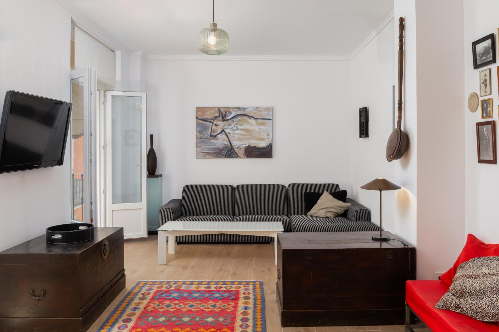 C92 - Rustic Two Bedrooms Apartment With Terrace Малага Екстер'єр фото