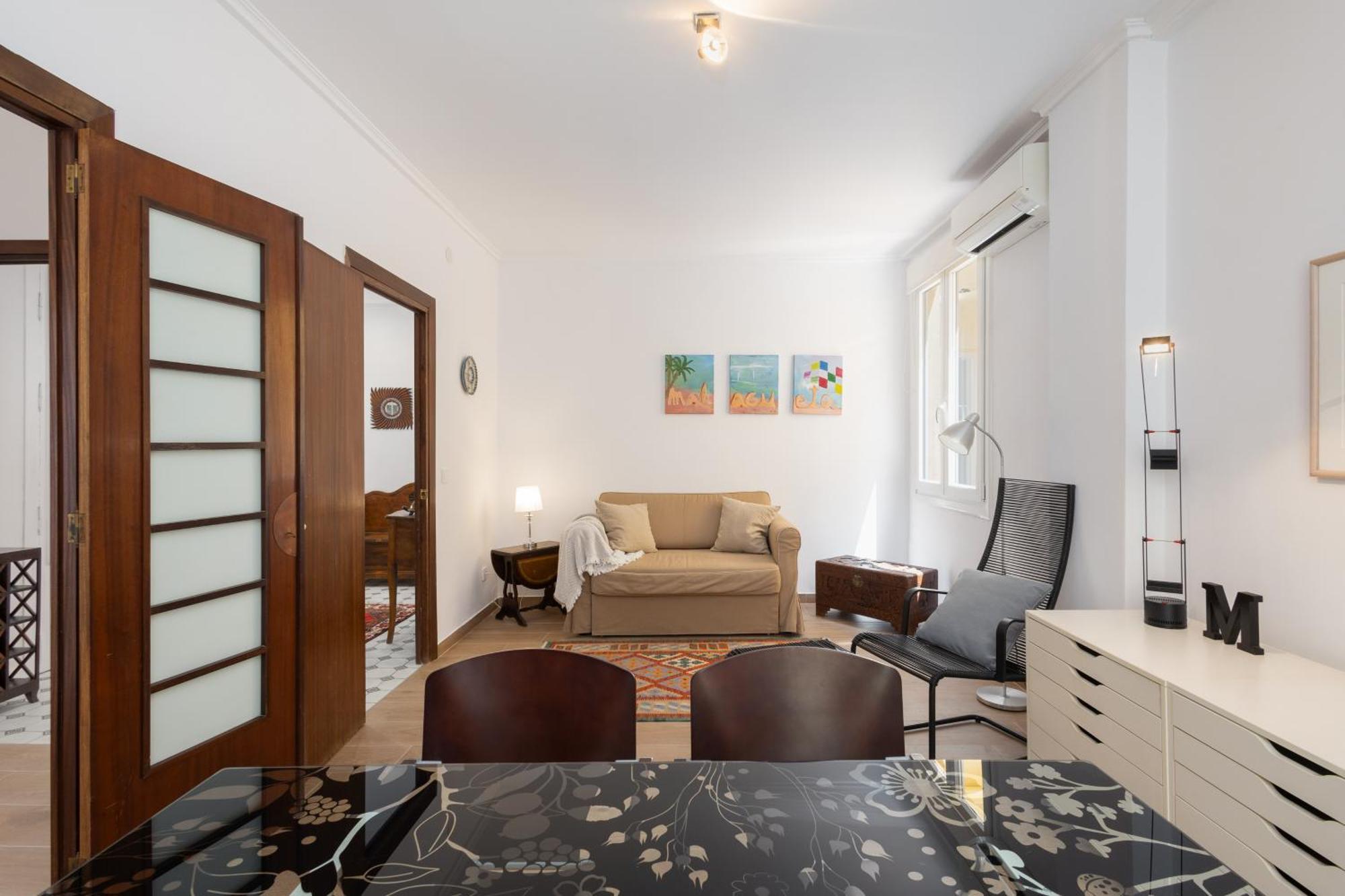 C92 - Rustic Two Bedrooms Apartment With Terrace Малага Екстер'єр фото